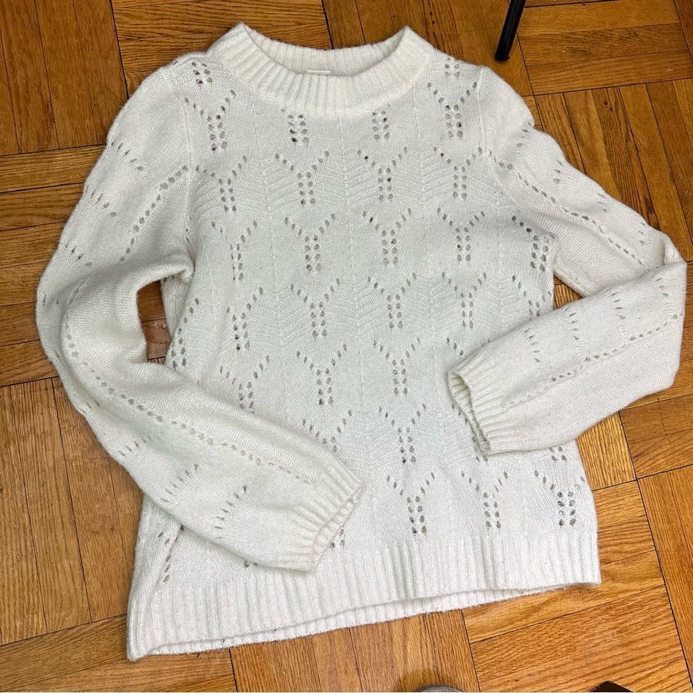 GAP Chunky Knit Pattern Sweater medium - Picture 8 of 9